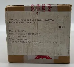 Pokemon TCG SWSH10 Astral Radiance 6 Booster Box Case SEALED NEW - Image 1