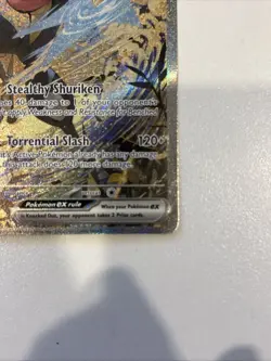 Pokemon Greninja EX 132 SVP Black Star Promo Holo Full Art 2023 Card - Image 4