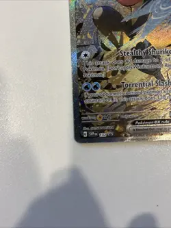Pokemon Greninja EX 132 SVP Black Star Promo Holo Full Art 2023 Card - Image 5