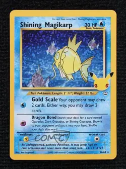 Shining Magikarp (Neo Revelations) Pokemon Celebrations Classic Collection - Image 1