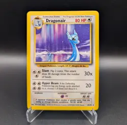 Dragonair - 18/102 Base Set Rare - LP - Pokemon TCG WOTC Vintage - Image 1