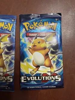 Pokemon TCG: XY- (2) EVOLUTIONS Booster Packs- NEW/FACTORY SEALED - Image 3