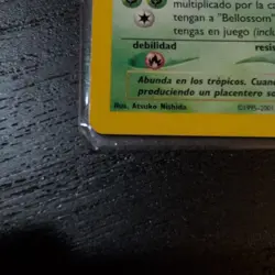 2001 Pokemon (SPANISH) Unlimited Neo Genesis Bellossom Holo 3/111 Rare - Image 5