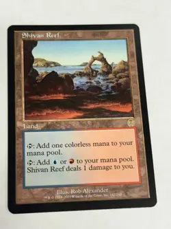 Shivan Reef - Apocalypse - Magic The Gathering NM/M - Image 2