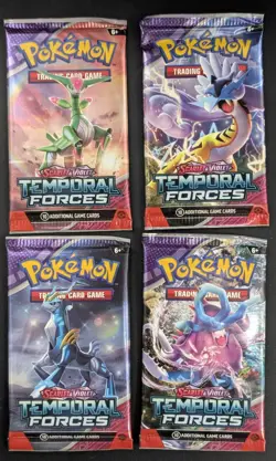 Lot (180) Pokemon Scarlet & Violet SV05 Temporal Forces Booster Packs Sealed - Image 3