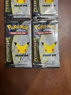 Pokemon TCG: Sword & Shield- (4) CELEBRATIONS Booster Packs- NEW/FACTORY SEALED - Image 2