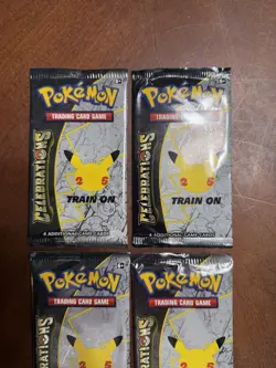 Pokemon TCG: Sword & Shield- (4) CELEBRATIONS Booster Packs- NEW/FACTORY SEALED - Image 3