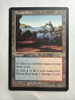 Shivan Reef Apocalypse Regular 142/143 2001 Magic: The Gathering Card NM - Image 1