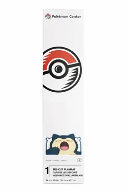 BRAND NEW Snorlax Die-Cut Playmat Sleepy Snorlax Pokemon Center PKC Exclusive - Image 1