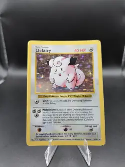 Clefairy - 5/102 - Base Set - Shadowless - Unlimited - Pokemon TCG - HP - Image 1