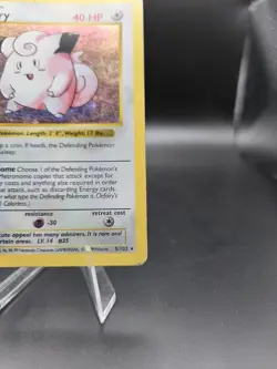 Clefairy - 5/102 - Base Set - Shadowless - Unlimited - Pokemon TCG - HP - Image 4