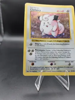 Clefairy - 5/102 - Base Set - Shadowless - Unlimited - Pokemon TCG - HP - Image 5