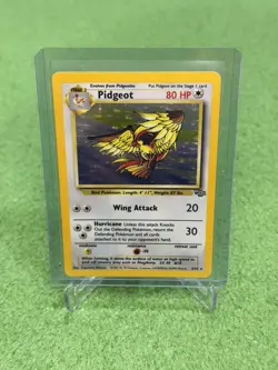 Pokemon TCG Pidgeot Jungle 8/64 Holo Unlimited Holo Rare LP - Image 3