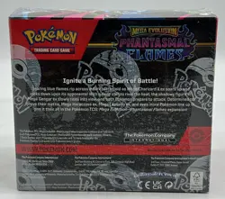 Pokemon TCG Mega Evolution Phantasmal Flames Booster Box SEALED - Image 2