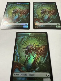 Insect // Elephant Double-Sided Token Aetherdrift Foil - Image 1