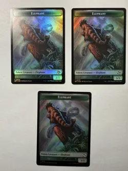 Insect // Elephant Double-Sided Token Aetherdrift Foil - Image 3