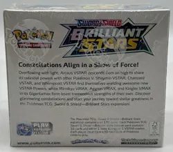 Pokemon TCG Sword & Shield Brilliant Stars Booster Box SEALED - Image 2