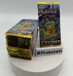 Lot of (50) Pokemon TCG Korean Super Electric Breaker sv8 Booster Packs SEALED - Image 1