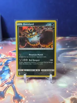 Pokemon TCG Cosmic Eclipse Guzzlord 136/236 Holo Rare LP - Image 1