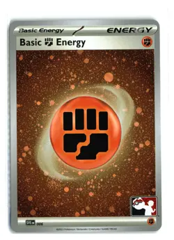 FIGHTING ENERGY SVE 006 COSMOS HOLO PRIZE PACK POKEMON TCG NM - Image 1