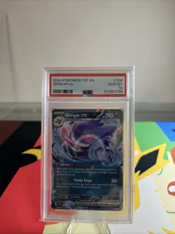 2024 GENGAR EX #104 POKEMON TEMPORAL FORCES EN PSA 10 - Image 1
