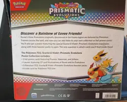 (x5) Prismatic Evolutions Poster Collection Pokemon TCG Sealed NIB - Image 3
