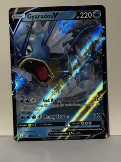 Gyarados V 028/203 SWSH07: Evolving Skies NM Pokemon Fast Shipping - Image 1