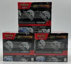 Lot of (3) Pokemon TCG Mega Evolution Base Set Enhanced Booster Boxes SEALED - Image 2