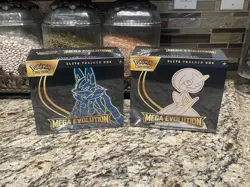 Pokemon TCG Mega Evolutions Lucario & Gardevoir ETB SET! FACTORY SEALED - Image 1