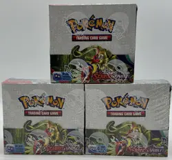 Lot of (3) Pokemon TCG Scarlet & Violet Base Booster Boxes SEALED - Image 1