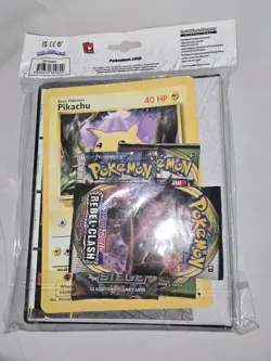Pokemon 25th Anniversary First Partner Collector’s Binder W/ 3 Booster Packs New - Image 1