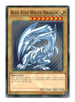 Blue-Eyes White Dragon (Version 2) - LDK2-ENK01 - YuGiOh-LP - Image 1