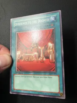 Yu-Gi-Oh! Offerings To The Doomed LON-051 1st Edition NA English Vintage - Image 2