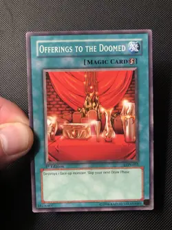 Yu-Gi-Oh! Offerings To The Doomed LON-051 1st Edition NA English Vintage - Image 4
