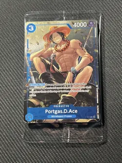 Portgas.D.Ace (Tin Pack Set Vol. 2) P-074 One Piece Promo Card Foil Sealed - Image 1