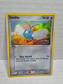 Swablu - 66/108 - Holo Ex Power Keepers NM Stamped Pokemon Card - Image 3