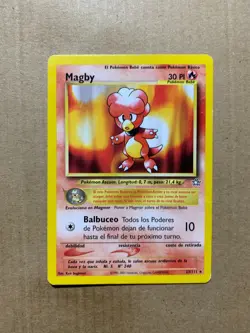 SPANISH Magby 23/111 Neo Genesis - Rare Pokemon Card - HP - Image 1