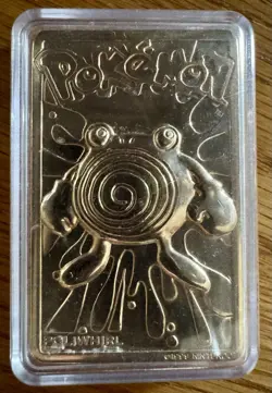 Pokemon Limited Edition 1999 Poliwhirl 23K Gold Plated Trading Card - Image 1