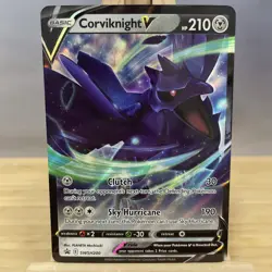 Pokemon TCG SWSH: Sword & Shield Promo Cards #SWSH200 Corviknight V NM - Image 1