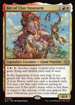 Bre of Clan Stoutarm - #207 - Lorwyn Ecliped - NM MTG - Image 1