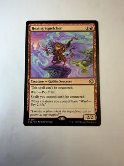 Hexing Squelcher NM Lorwyn Eclipsed Magic The Gathering Mtg Near Mint Goblin - Image 1