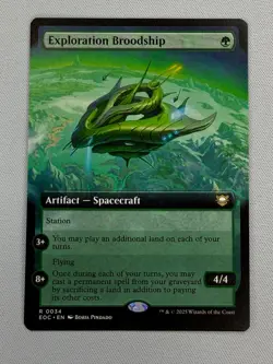 Exploration Broodship (Extended Art) Commander: Edge of Eternities Regular - Image 1