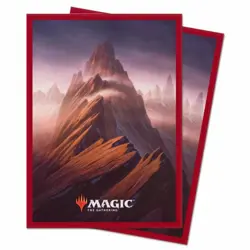 Magic the Gathering Unstable Mountains Card Protector Sleeves 100 Sleeves 86817 - Image 1