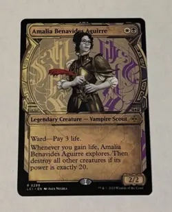 MTG Amalia Benavides Aguirre (Showcase) The Lost Caverns of Ixalan NM - Image 1