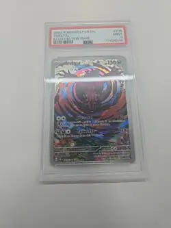 Pokemon TCG Yveltal Paradox Rift Holo Card PSA 9 Illustration Rare 205/182 - Image 2