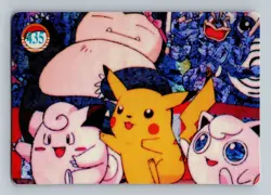 Pokemon Card - Clefairy, Pikachu & Jigglypuff #435 - Vending Machine - Holo - Image 1