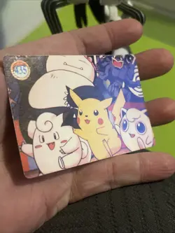 Pokemon Card - Clefairy, Pikachu & Jigglypuff #435 - Vending Machine - Holo - Image 2