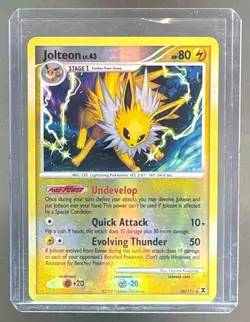 Jolteon 2009 Pokemon Platinum Rising Rivals #26 Reverse Holo - Image 1