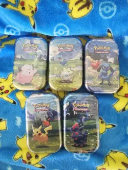 5-Pokemon Ascended Heroes Assorted Artwork Mini Tins - Image 2