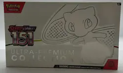 Pokemon TCG 151 MEW EN Ultra Premium Collection Box SEALED UPC - Image 1